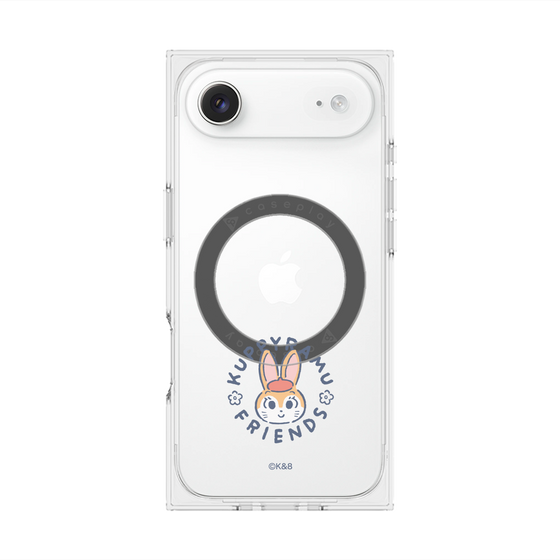 プレミアムスクエアケース with MagSafe［ クピラムフレンズ - ロゴ - クッピー ］