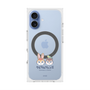 プレミアムスクエアケース with MagSafe［ クピラムフレンズ - ロゴ - 仲良し ］