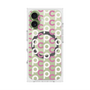 プレミアムスクエアケース with MagSafe［ オリジナル - CASEPLAYイニシャル総柄 - ピンク ］