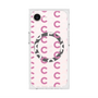 プレミアムスクエアケース with MagSafe［ オリジナル - CASEPLAYイニシャル総柄 - ピンク ］