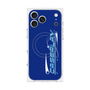 プレミアムスクエアケース with MagSafe［ オリジナル - Y2Kアレンジ - ブルー ］