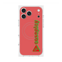 プレミアムスクエアケース with MagSafe［ オリジナル - CASEPLAYロゴタイプ - レッド ］