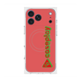 プレミアムスクエアケース with MagSafe［ オリジナル - CASEPLAYロゴタイプ - レッド ］