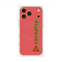プレミアムスクエアケース with MagSafe［ オリジナル - CASEPLAYロゴタイプ - レッド ］