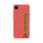 プレミアムスクエアケース with MagSafe［ オリジナル - CASEPLAYロゴタイプ - レッド ］