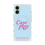プレミアムスクエアケース with MagSafe［ オリジナル - ENJOY YOUR OWN DAY - ライトブルー ］