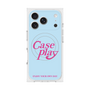 プレミアムスクエアケース with MagSafe［ オリジナル - ENJOY YOUR OWN DAY - ライトブルー ］