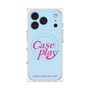 プレミアムスクエアケース with MagSafe［ オリジナル - ENJOY YOUR OWN DAY - ライトブルー ］