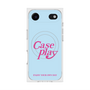 プレミアムスクエアケース with MagSafe［ オリジナル - ENJOY YOUR OWN DAY - ライトブルー ］