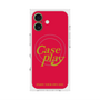 プレミアムスクエアケース with MagSafe［ オリジナル - ENJOY YOUR OWN DAY - レッド ］