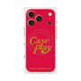 プレミアムスクエアケース with MagSafe［ オリジナル - ENJOY YOUR OWN DAY - レッド ］