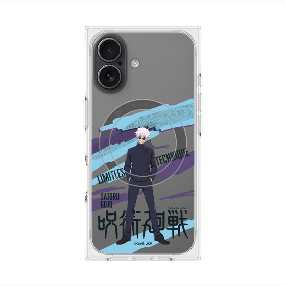 プレミアムスクエアケース with MagSafe［ 呪術廻戦 - 立ち絵 - 五条 悟（懐玉・玉折） ］