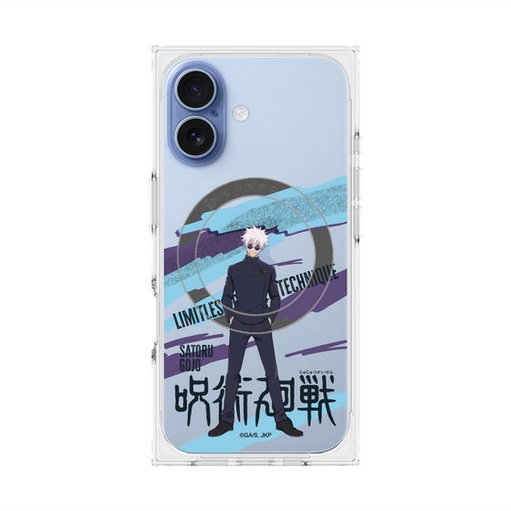 プレミアムスクエアケース with MagSafe［ 呪術廻戦 - 立ち絵 - 五条 悟（懐玉・玉折） ］
