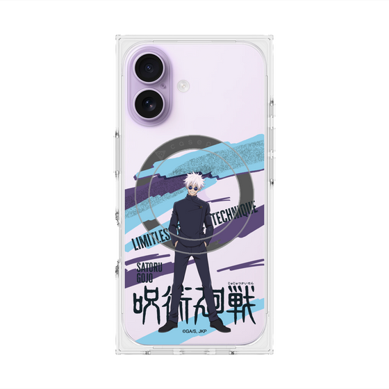 プレミアムスクエアケース with MagSafe［ 呪術廻戦 - 立ち絵 - 五条 悟（懐玉・玉折） ］