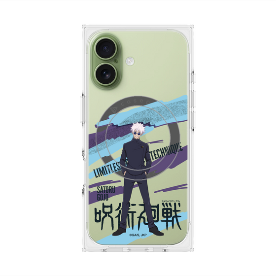 プレミアムスクエアケース with MagSafe［ 呪術廻戦 - 立ち絵 - 五条 悟（懐玉・玉折） ］