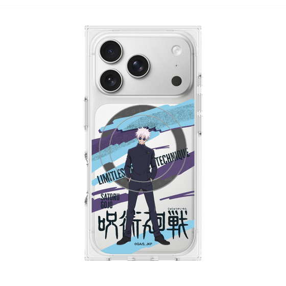 プレミアムスクエアケース with MagSafe［ 呪術廻戦 - 立ち絵 - 五条 悟（懐玉・玉折） ］