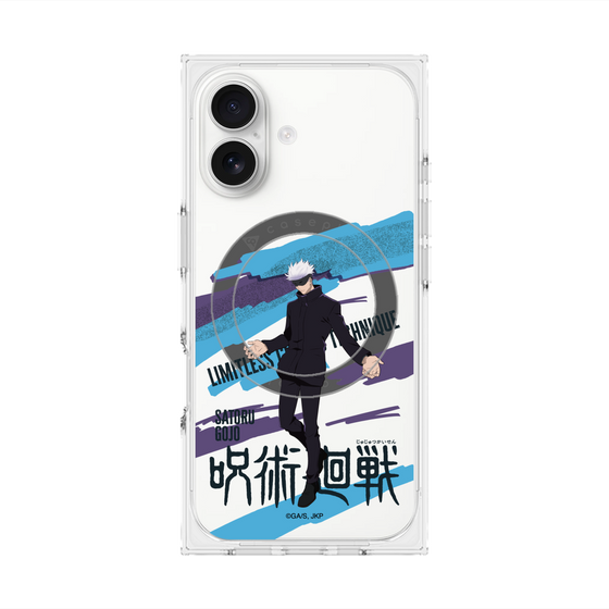 プレミアムスクエアケース with MagSafe［ 呪術廻戦 - 立ち絵 - 五条 悟 ］