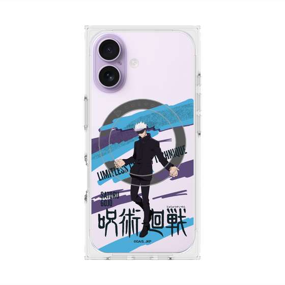 プレミアムスクエアケース with MagSafe［ 呪術廻戦 - 立ち絵 - 五条 悟 ］