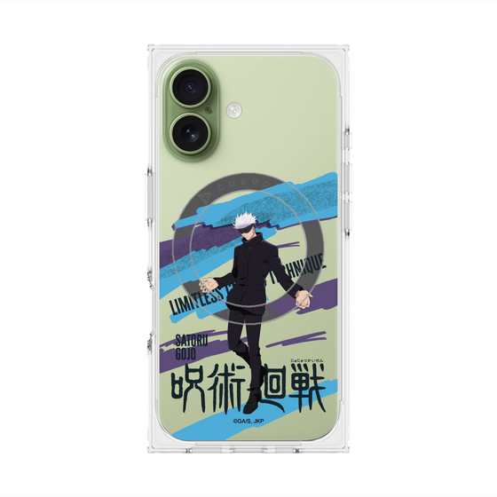 プレミアムスクエアケース with MagSafe［ 呪術廻戦 - 立ち絵 - 五条 悟 ］