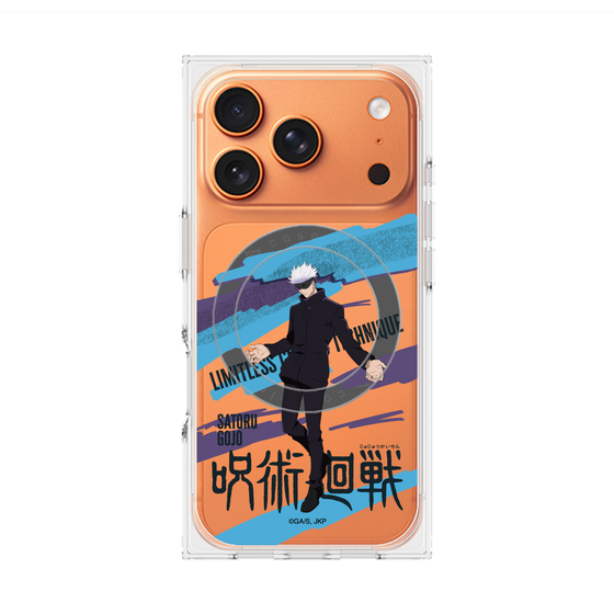 プレミアムスクエアケース with MagSafe［ 呪術廻戦 - 立ち絵 - 五条 悟 ］