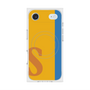 プレミアムスクエアケース with MagSafe［ オリジナル - initial color line - S orange ］