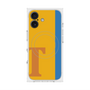 プレミアムスクエアケース with MagSafe［ オリジナル - initial color line - T orange ］