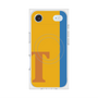 プレミアムスクエアケース with MagSafe［ オリジナル - initial color line - T orange ］