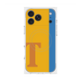 プレミアムスクエアケース with MagSafe［ オリジナル - initial color line - T orange ］