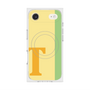 プレミアムスクエアケース with MagSafe［ オリジナル - initial color line - T yellow ］