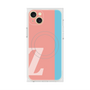 プレミアムスクエアケース with MagSafe［ オリジナル - initial color line - Z pink ］