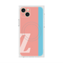 プレミアムスクエアケース with MagSafe［ オリジナル - initial color line - Z pink ］