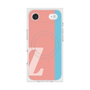 プレミアムスクエアケース with MagSafe［ オリジナル - initial color line - Z pink ］