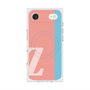 プレミアムスクエアケース with MagSafe［ オリジナル - initial color line - Z pink ］