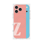 プレミアムスクエアケース with MagSafe［ オリジナル - initial color line - Z pink ］