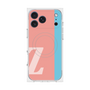 プレミアムスクエアケース with MagSafe［ オリジナル - initial color line - Z pink ］