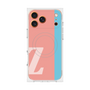 プレミアムスクエアケース with MagSafe［ オリジナル - initial color line - Z pink ］
