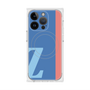 プレミアムスクエアケース with MagSafe［ オリジナル - initial color line - Z blue ］