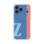 プレミアムスクエアケース with MagSafe［ オリジナル - initial color line - Z blue ］