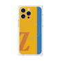 プレミアムスクエアケース with MagSafe［ オリジナル - initial color line - Z orange ］