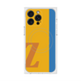 プレミアムスクエアケース with MagSafe［ オリジナル - initial color line - Z orange ］