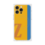 プレミアムスクエアケース with MagSafe［ オリジナル - initial color line - Z orange ］