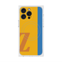 プレミアムスクエアケース with MagSafe［ オリジナル - initial color line - Z orange ］