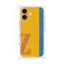 プレミアムスクエアケース with MagSafe［ オリジナル - initial color line - Z orange ］