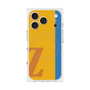 プレミアムスクエアケース with MagSafe［ オリジナル - initial color line - Z orange ］