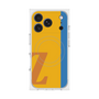 プレミアムスクエアケース with MagSafe［ オリジナル - initial color line - Z orange ］