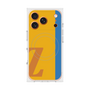 プレミアムスクエアケース with MagSafe［ オリジナル - initial color line - Z orange ］