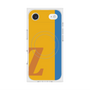 プレミアムスクエアケース with MagSafe［ オリジナル - initial color line - Z orange ］