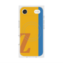プレミアムスクエアケース with MagSafe［ オリジナル - initial color line - Z orange ］
