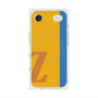 プレミアムスクエアケース with MagSafe［ オリジナル - initial color line - Z orange ］