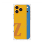 プレミアムスクエアケース with MagSafe［ オリジナル - initial color line - Z orange ］